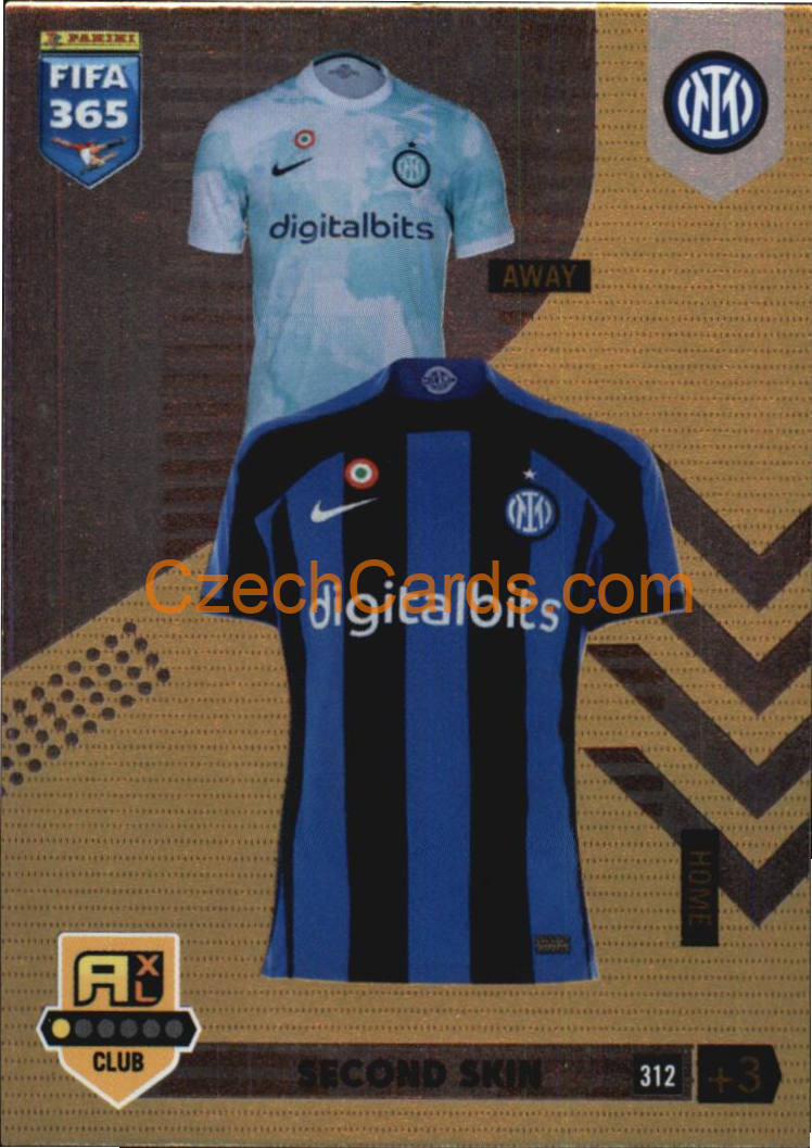 Second Skin FC Internazionale Milano 2023 FIFA 365 Adrenalyn #312