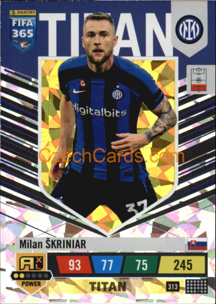 Milan Škriniar 2023 FIFA 365 Adrenalyn POWER #313