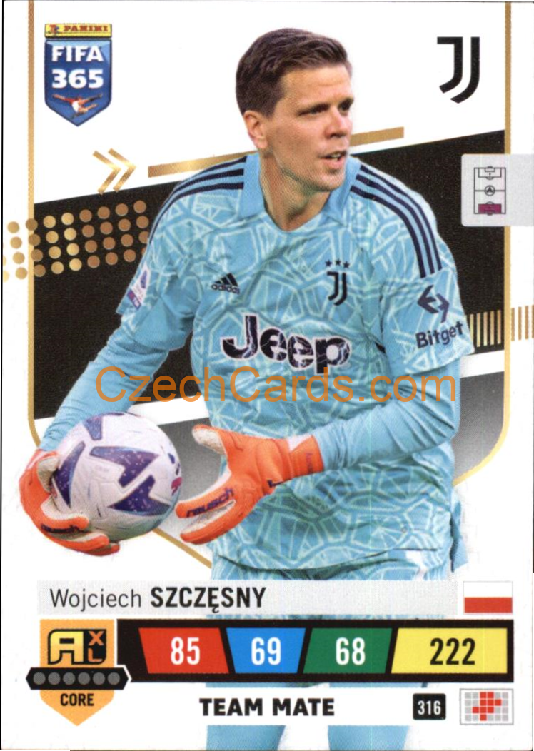Wojciech Szczęsny 2023 FIFA 365 Adrenalyn #316