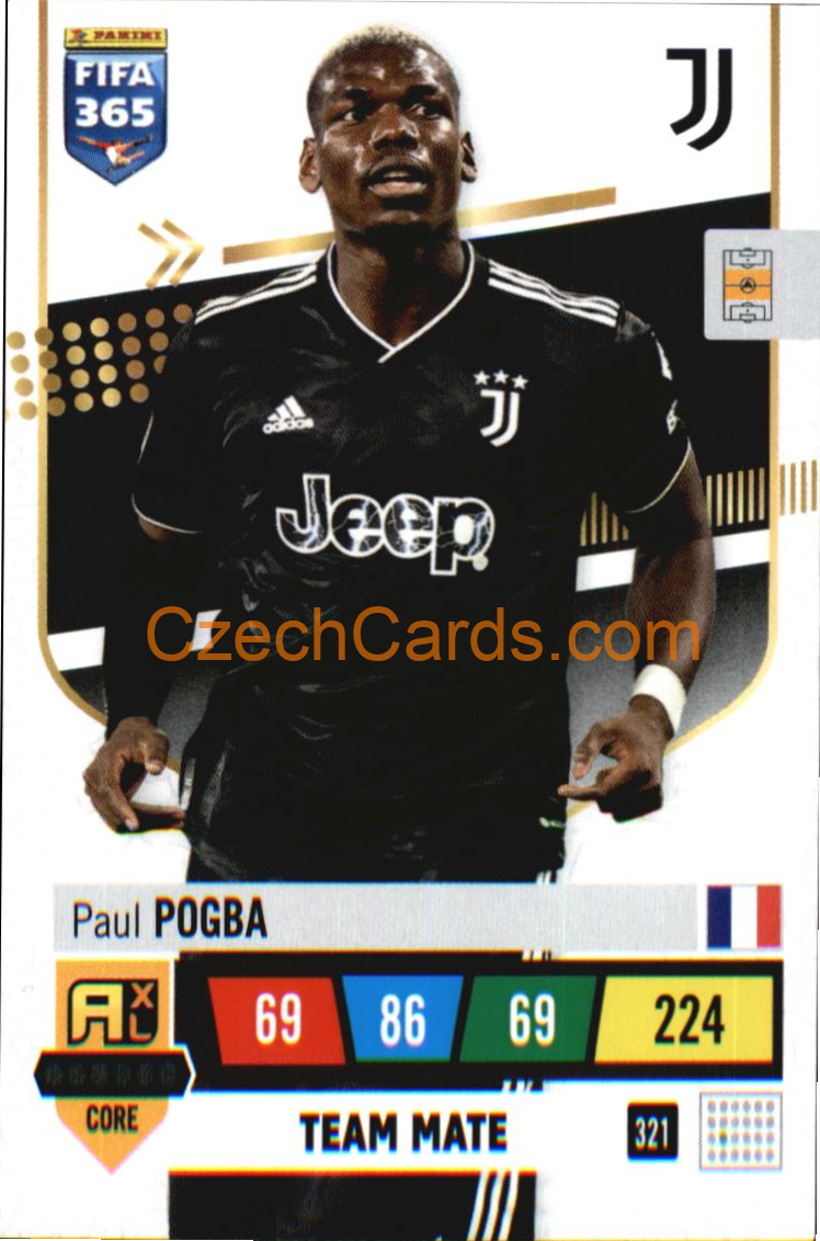 Paul Pogba 2023 FIFA 365 Adrenalyn #321