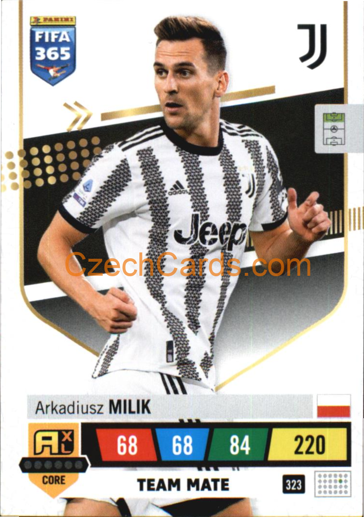 Arkadiusz Milik 2023 FIFA 365 Adrenalyn #323