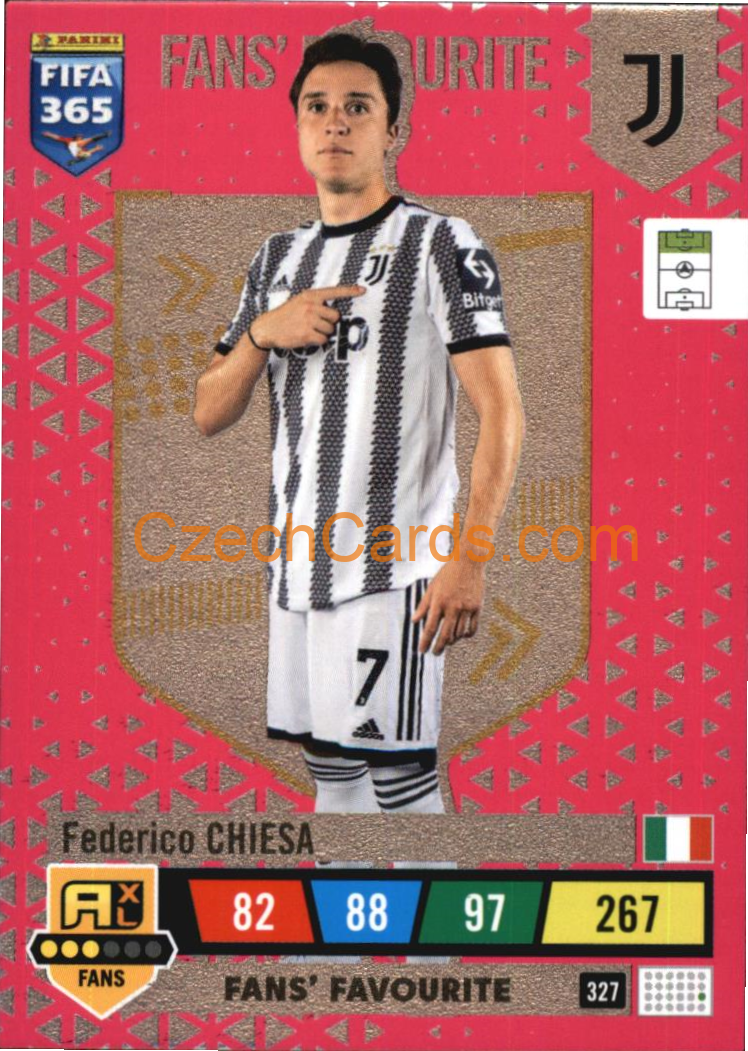 Federico Chiesa 2023 FIFA 365 Adrenalyn FANS #327
