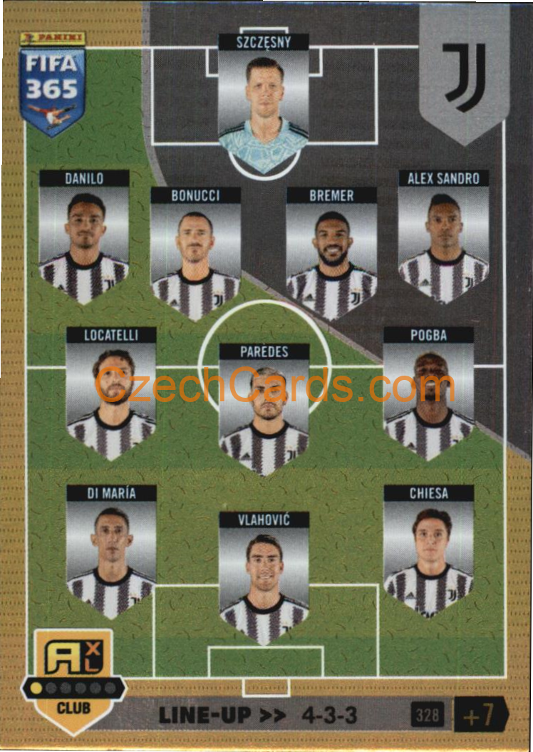 Line-up Juventus 2023 FIFA 365 Adrenalyn #328
