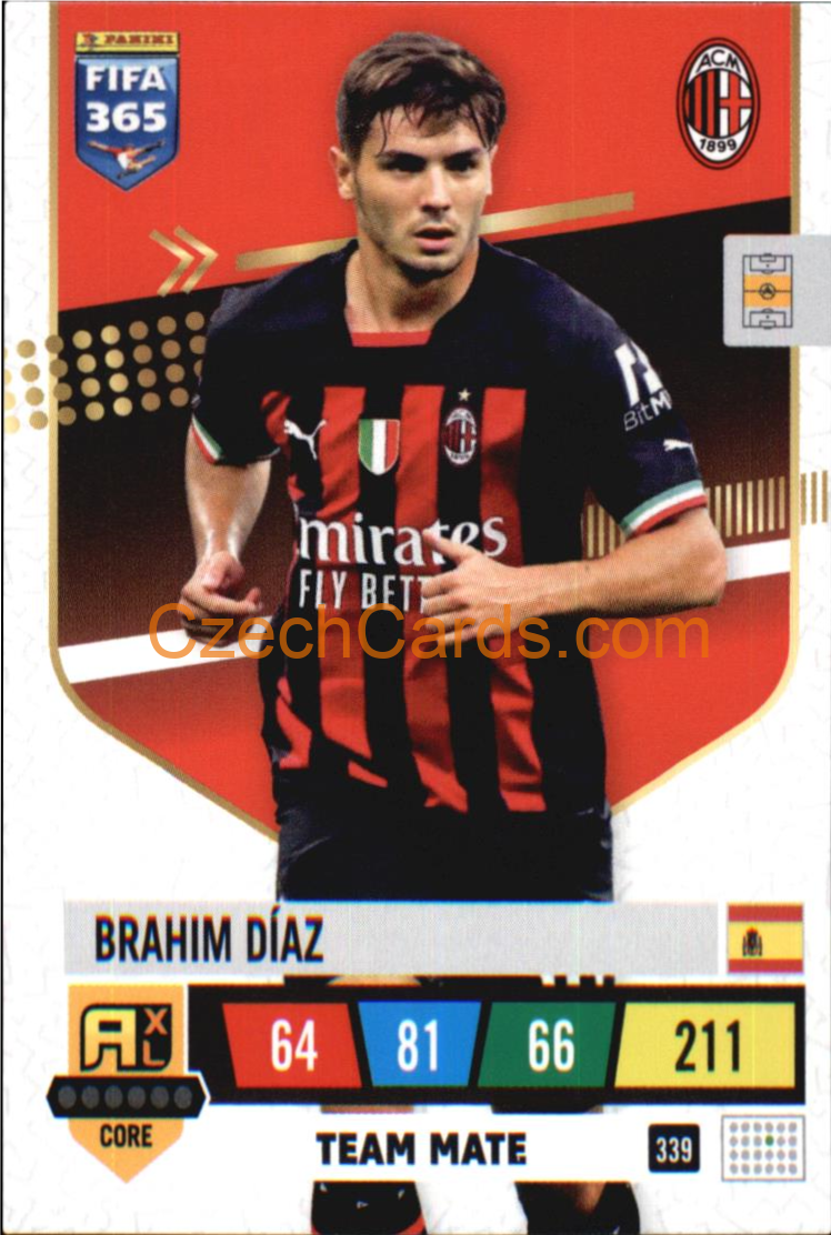 Brahim Díaz 2023 FIFA 365 Adrenalyn #339