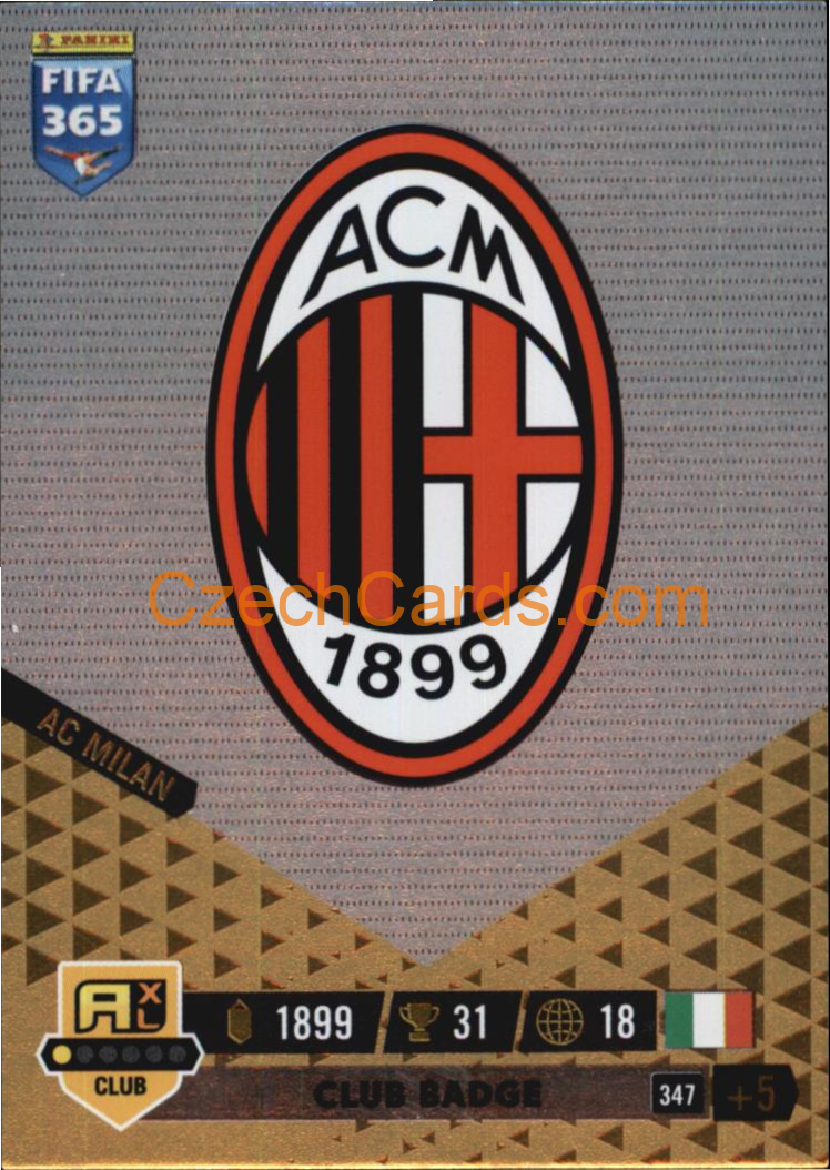Club Badge AC Milan 2023 FIFA 365 Adrenalyn #347