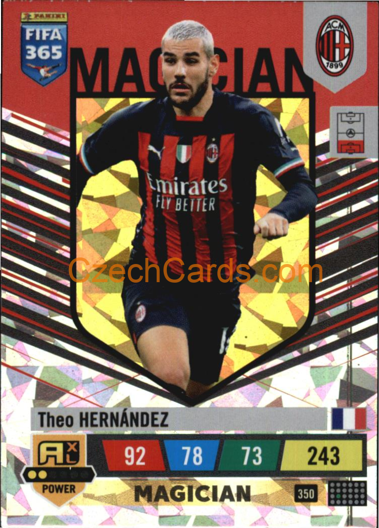Theo Hernández 2023 FIFA 365 Adrenalyn POWER #350