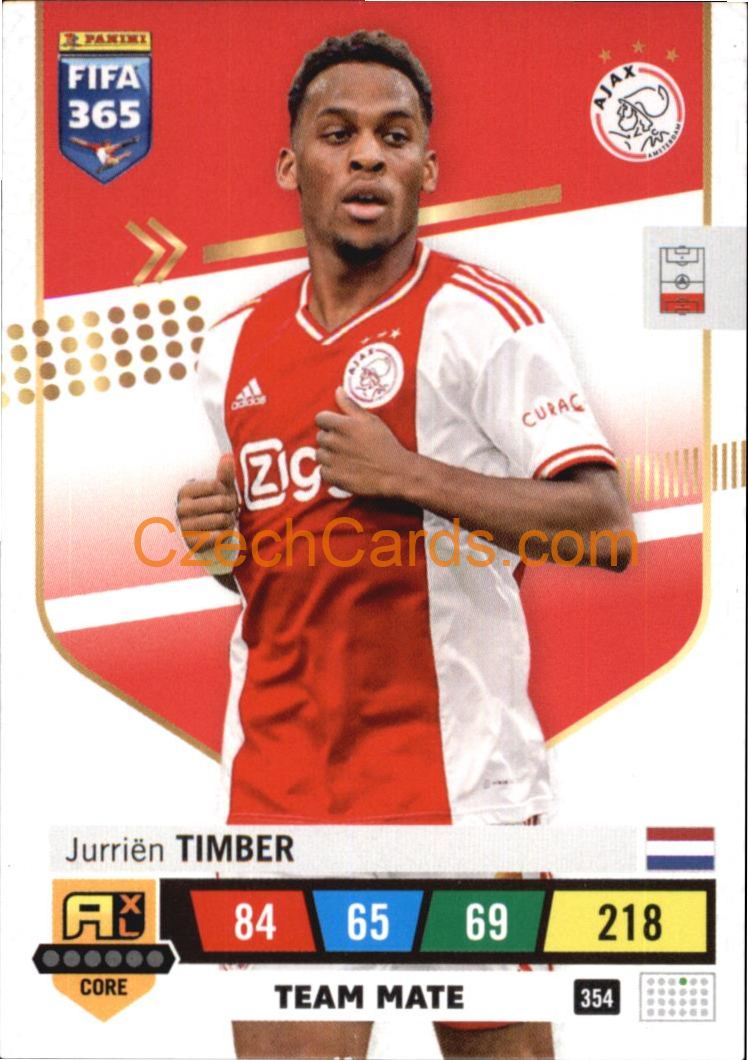 Jurriën Timber 2023 FIFA 365 Adrenalyn #354