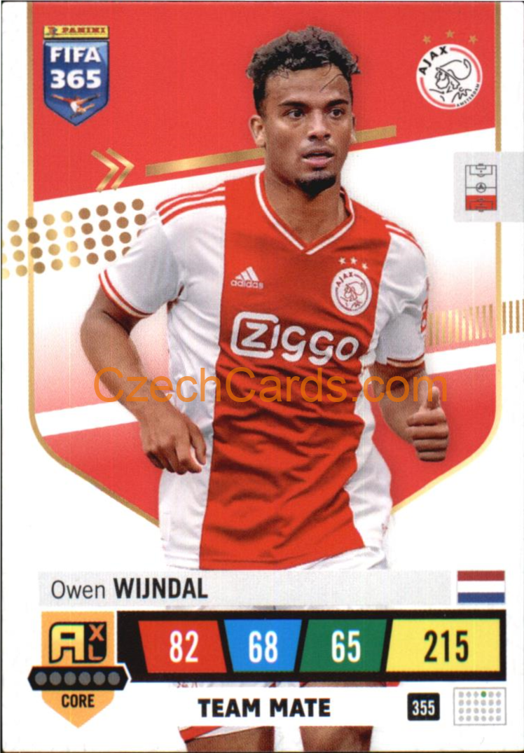 Owen Wijndal 2023 FIFA 365 Adrenalyn #355