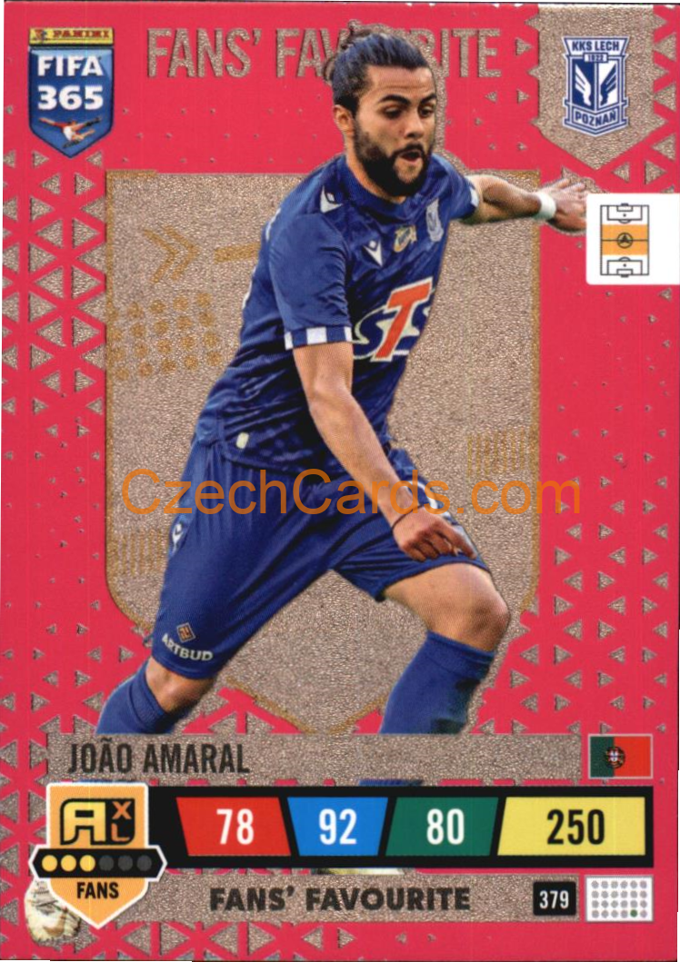 João Amaral 2023 FIFA 365 Adrenalyn FANS #379