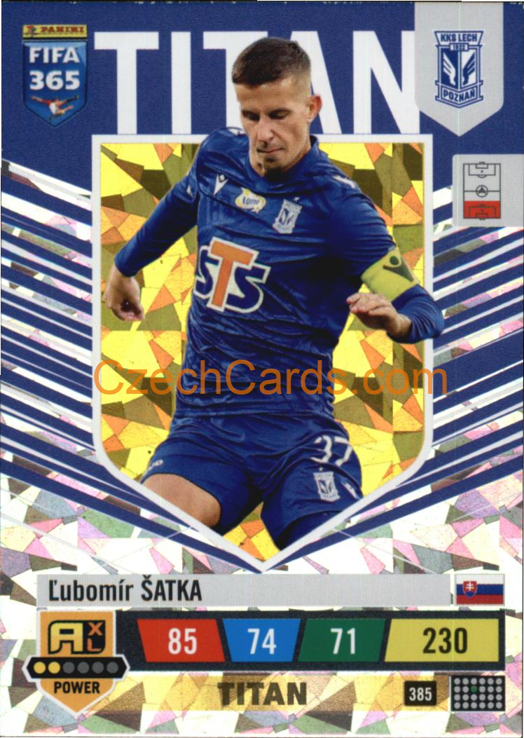 Ľubomír Šatka 2023 FIFA 365 Adrenalyn POWER #385