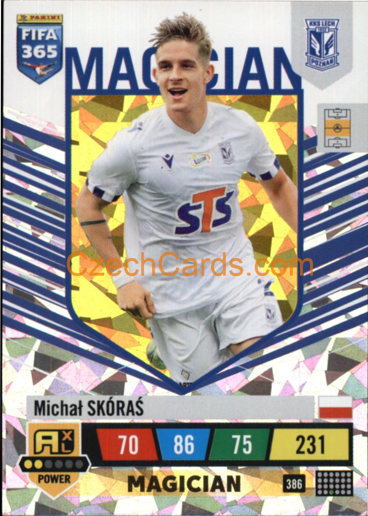 Michał Skóraś 2023 FIFA 365 Adrenalyn POWER #386