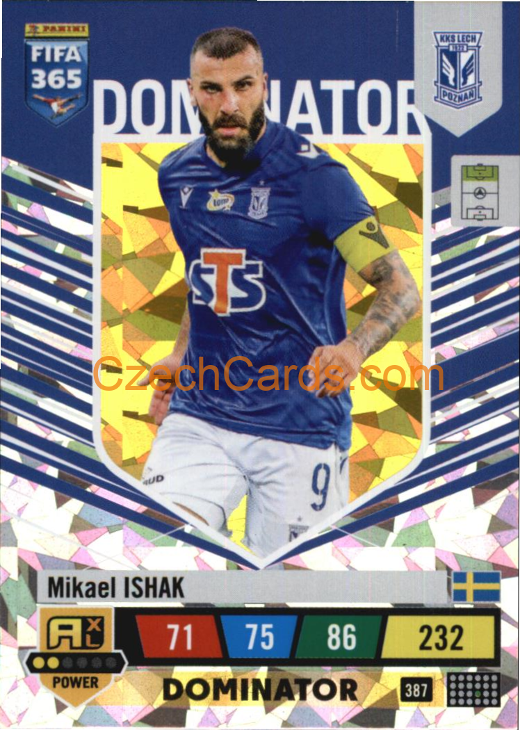 Mikael Ishak 2023 FIFA 365 Adrenalyn POWER #387