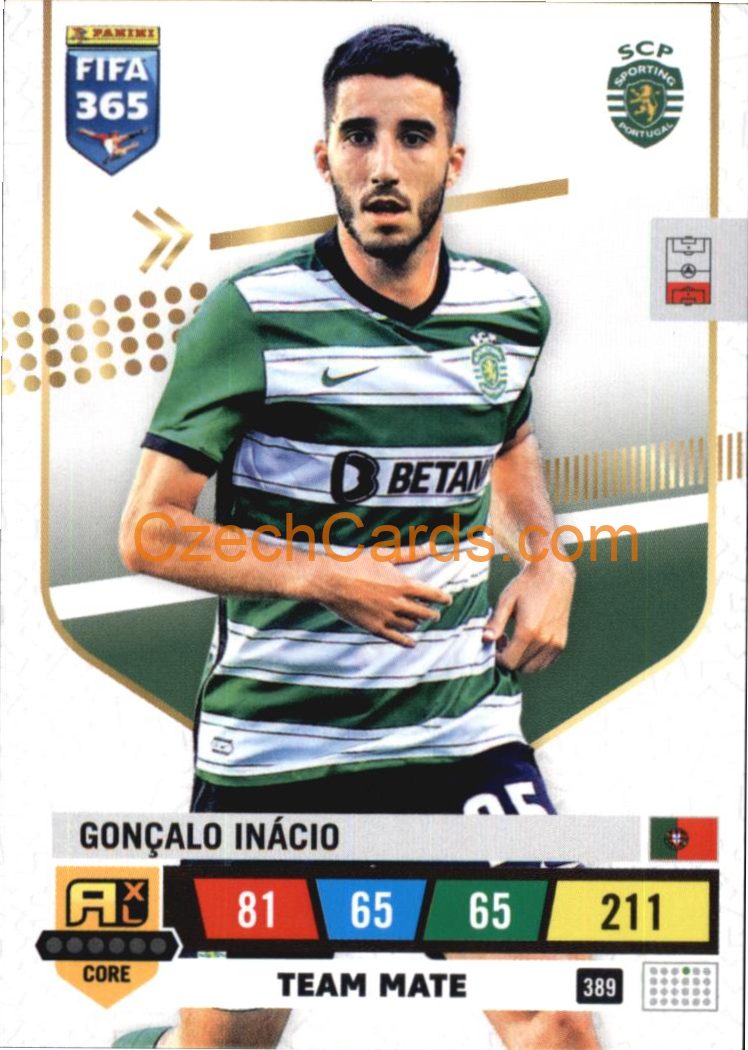Gonçalo Inácio 2023 FIFA 365 Adrenalyn #389