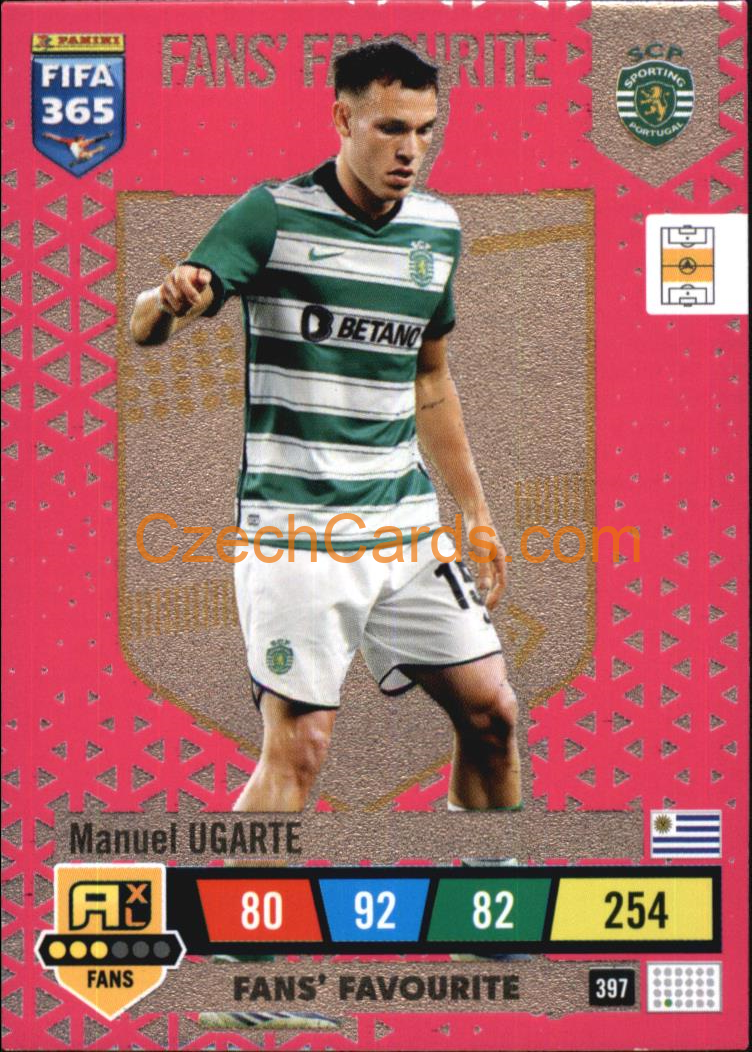 Manuel Ugarte 2023 FIFA 365 Adrenalyn FANS #397