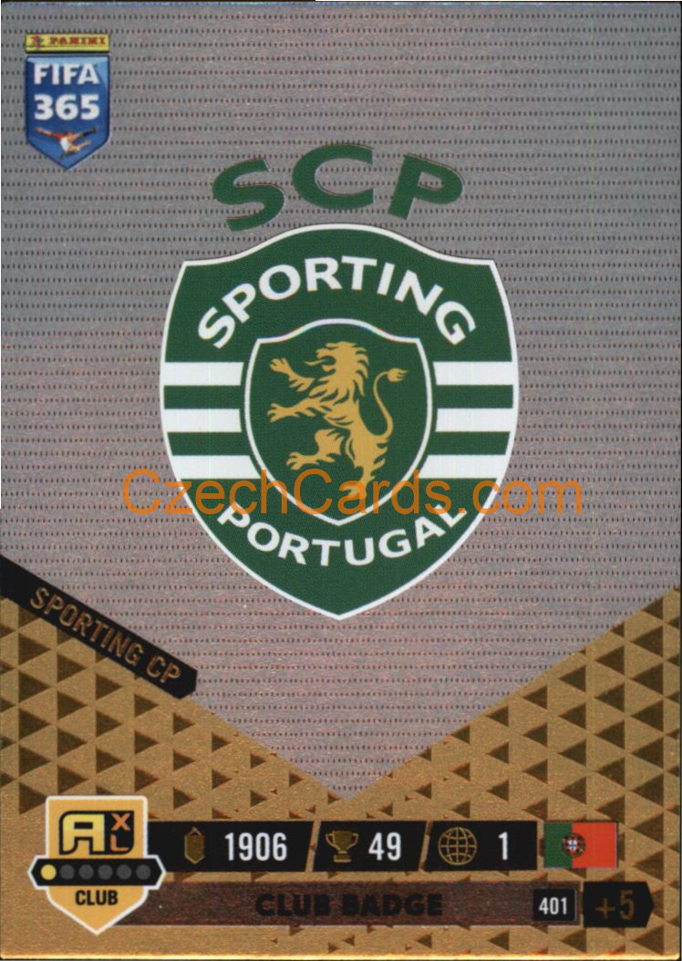 Club Badge Sporting CP 2023 FIFA 365 Adrenalyn #401