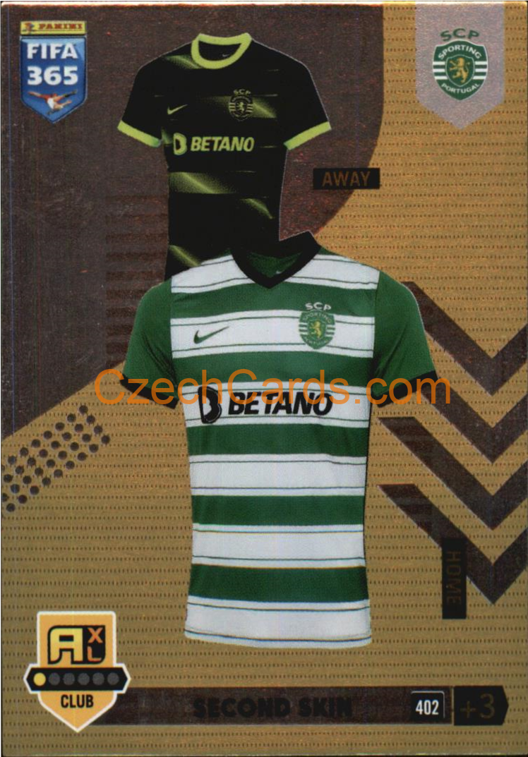 Second Skin Sporting CP 2023 FIFA 365 Adrenalyn #402