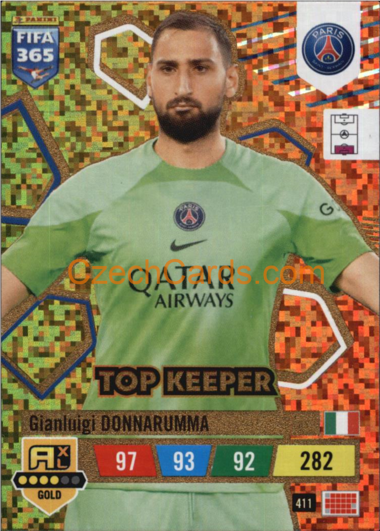 Gianluigi Donnarumma 2023 FIFA 365 Adrenalyn GOLD #411