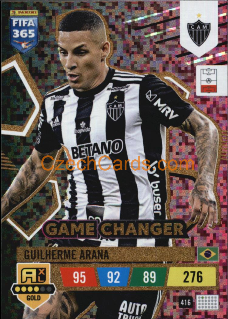Guilherme Arana 2023 FIFA 365 Adrenalyn GOLD #416