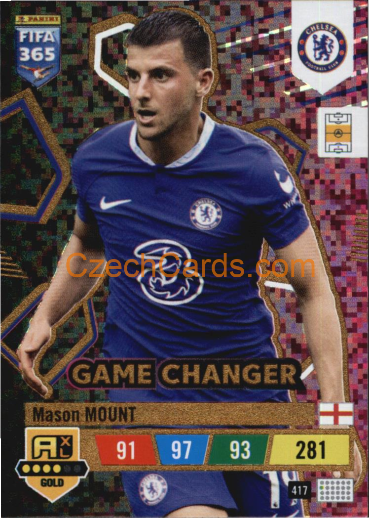 Mason Mount 2023 FIFA 365 Adrenalyn GOLD #417