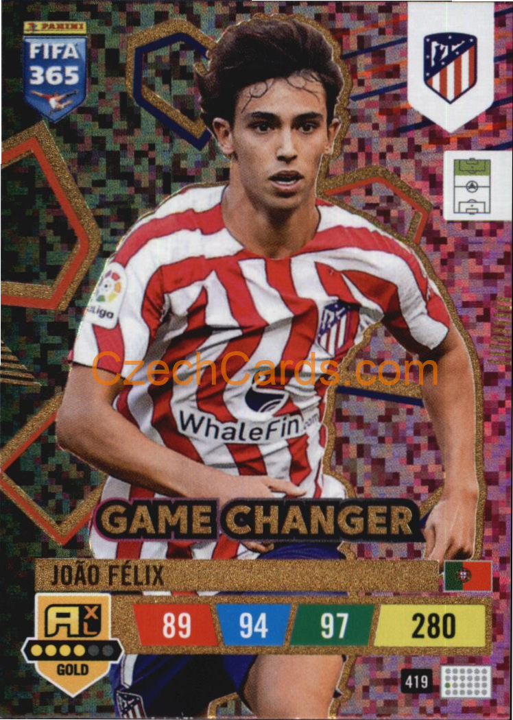 João Félix 2023 FIFA 365 Adrenalyn GOLD #419