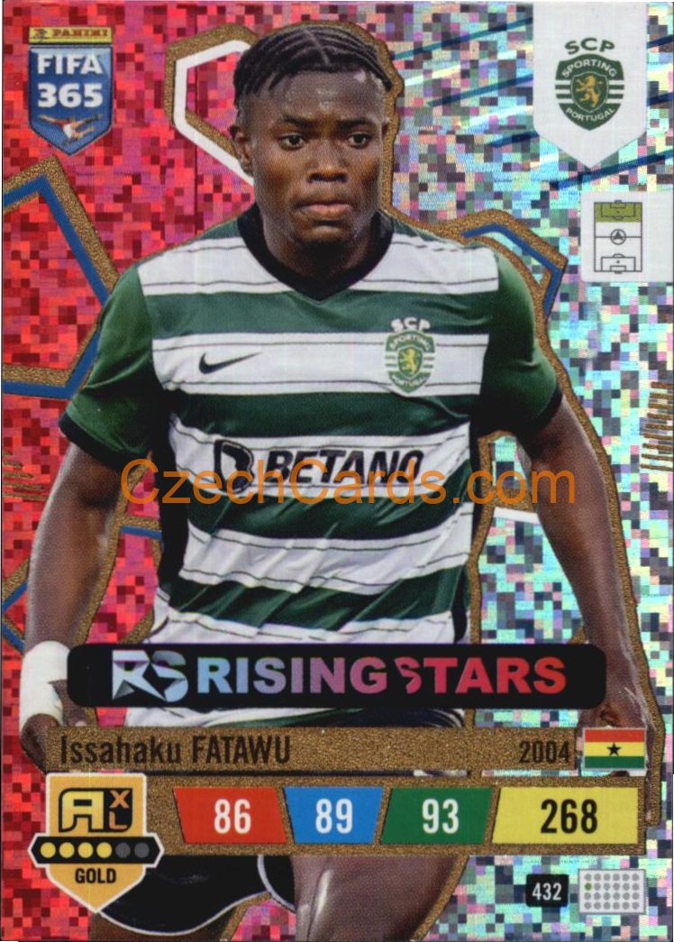Issahaku Fatawu 2023 FIFA 365 Adrenalyn RISING STARS #432