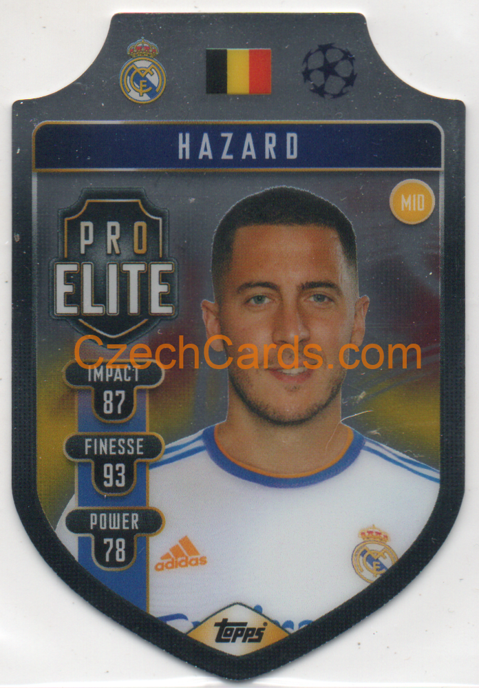 Eden Hazard Topps Match Attax 2021/22 Pro Elite Shield #SH 4