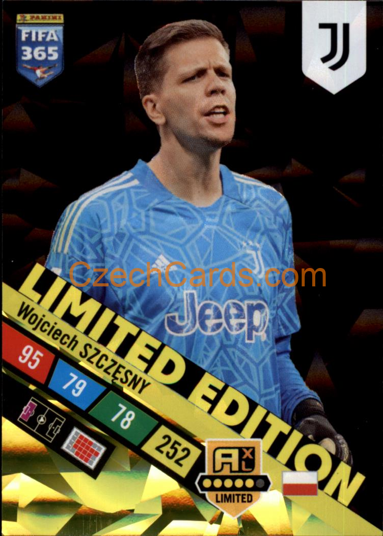 Wojciech Szczęsny 2023 FIFA 365 Adrenalyn LIMITED #LE-WS