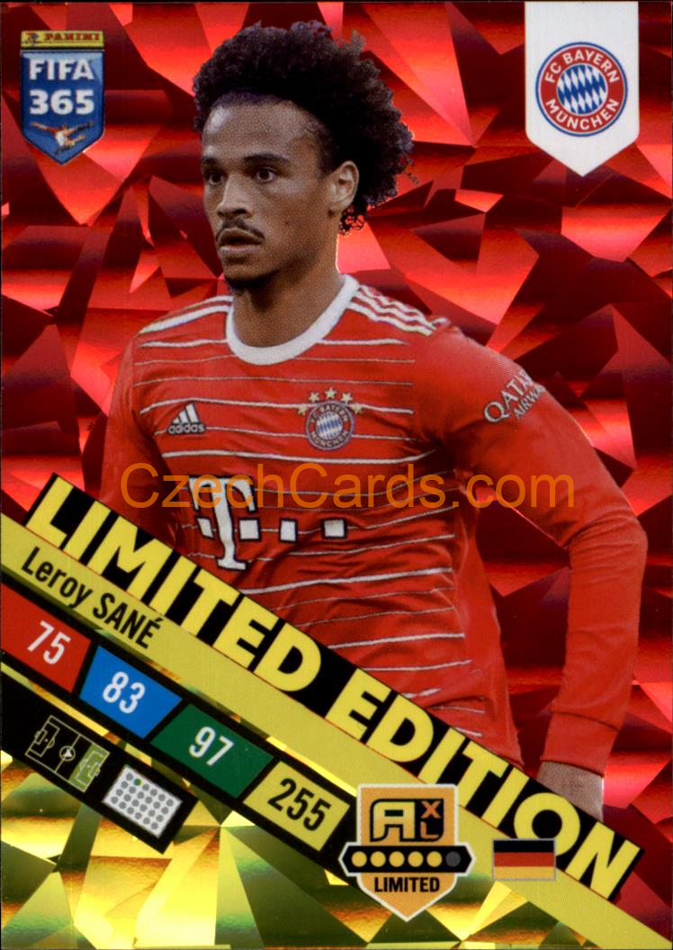 Leroy Sané 2023 FIFA 365 Adrenalyn LIMITED #LE-LS