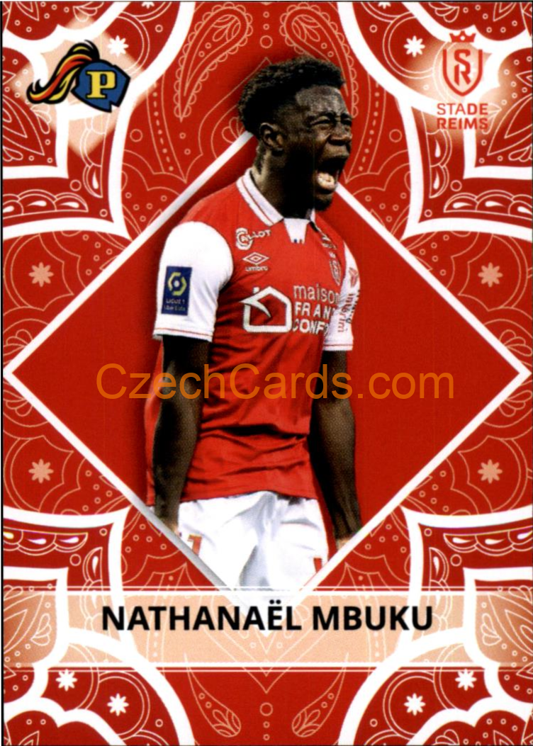 Nathanaël Mbuku 2022 Panini Ligue 1 Ultra Premium #80