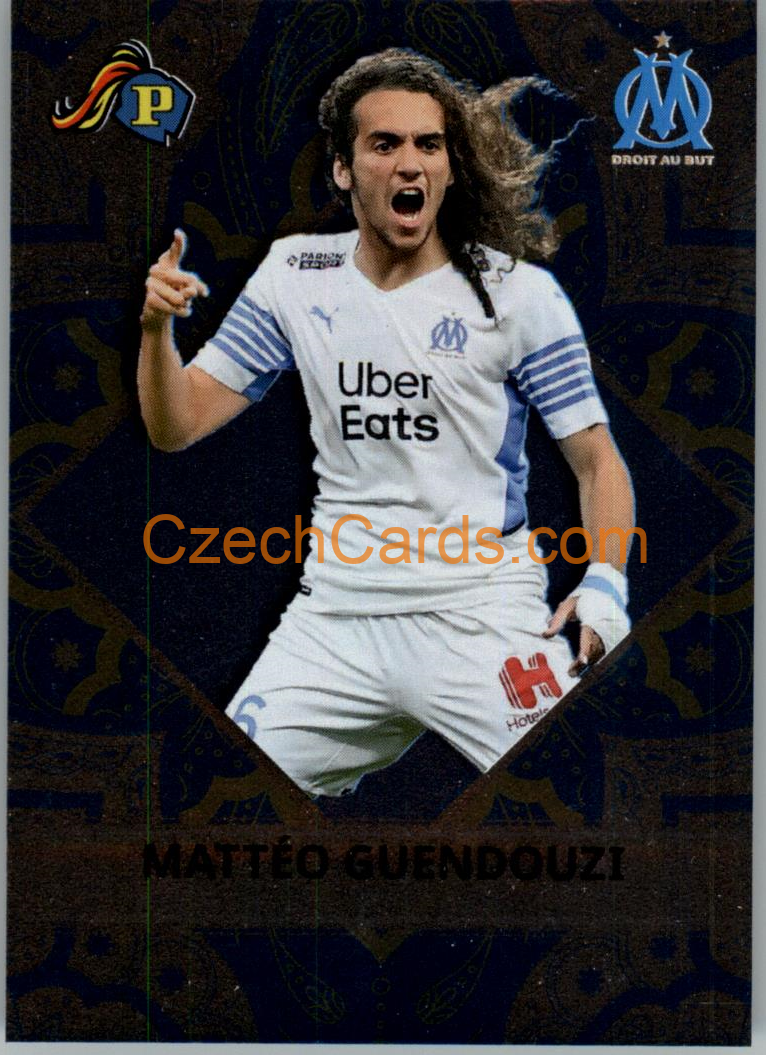 Matteo Guendouzi 2022 Panini Ligue 1 Ultra Premium foil #110