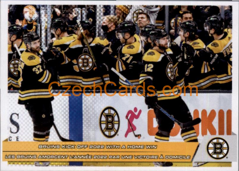 Team Highlight Boston Bruins 2022-23 Topps NHL sticker #36