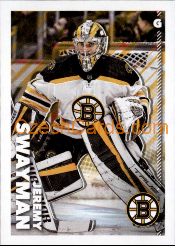 Jeremy Swayman 2022-23 Topps NHL sticker #51