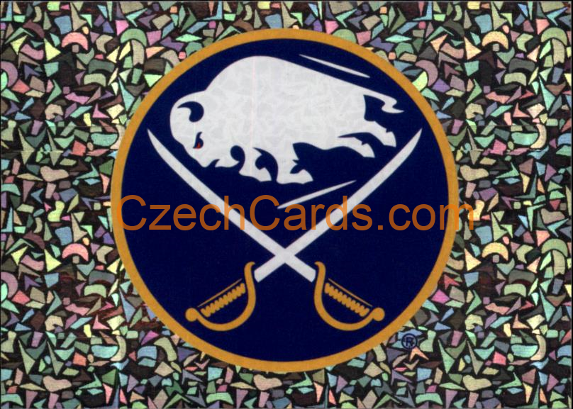 Team Logo Buffalo Sabres 2022-23 Topps NHL sticker foil #52