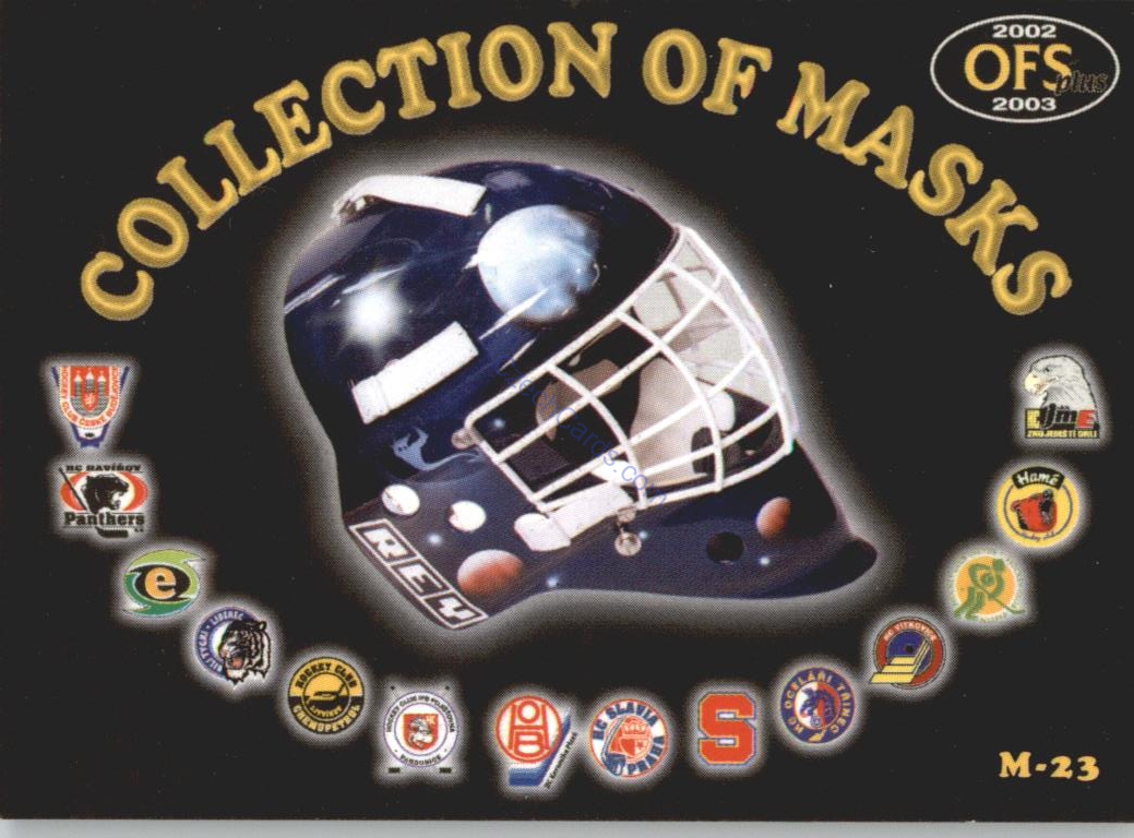 Svoboda O., Čech OFS 2002/03 Collection of Masks #M23, M24