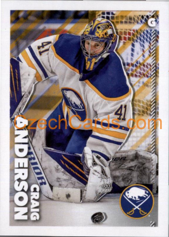 Craig Anderson 2022-23 Topps NHL sticker #64