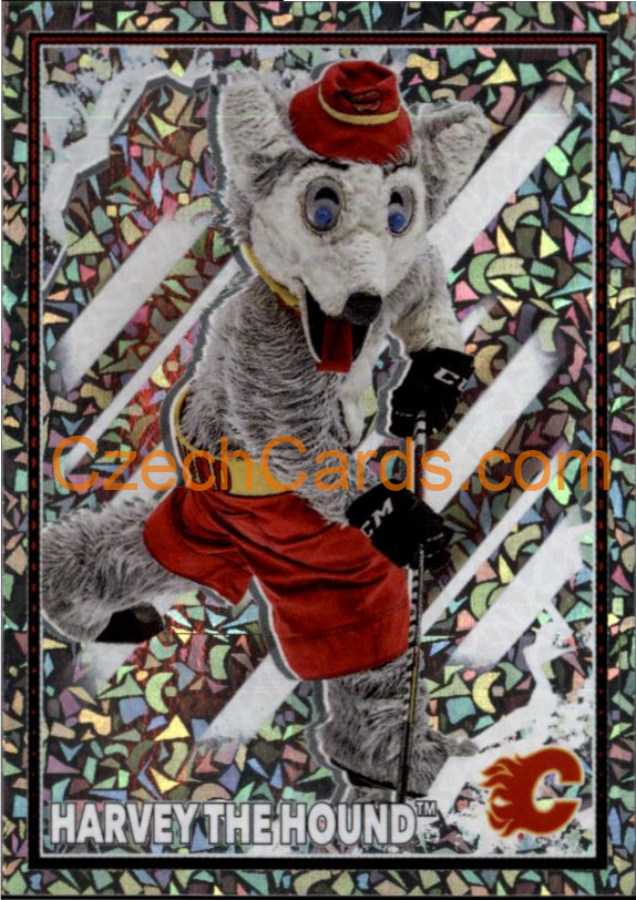 Harvey the Hound 2022-23 Topps NHL sticker foil #71