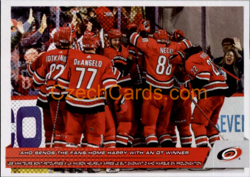 Team Highlight Carolina Hurricanes 2022-23 Topps NHL sticker #87