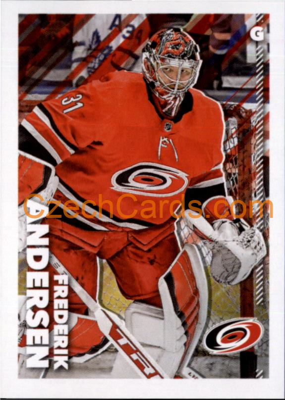 Frederik Andersen 2022-23 Topps NHL sticker #99