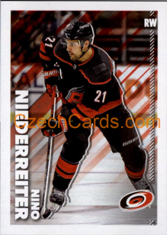 Nino Niederreiter 2022-23 Topps NHL sticker #102