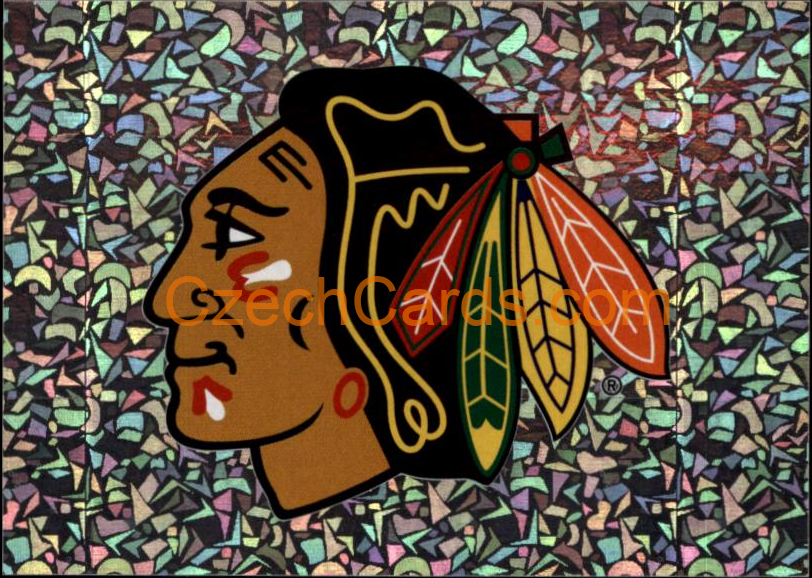Team Logo Chicago Blackhawks 2022-23 Topps NHL sticker #103