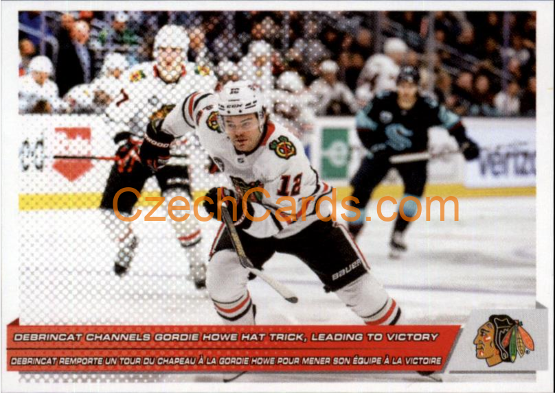 Team Highlight Chicago Blackhawks 2022-23 Topps NHL sticker #104