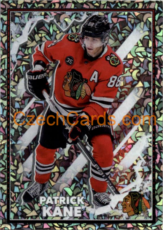 Patrick Kane 2022-23 Topps NHL sticker foil #106