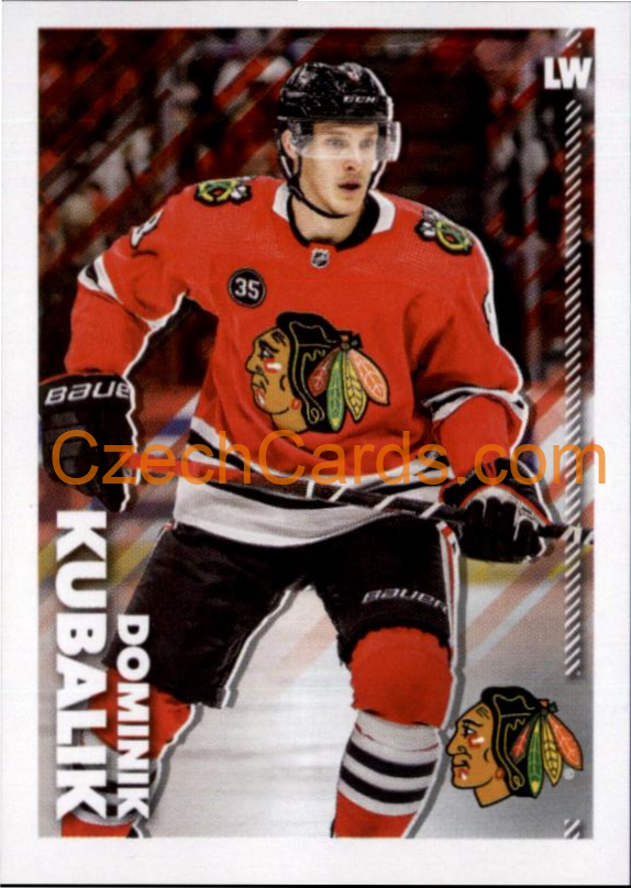 Dominik Kubalik 2022-23 Topps NHL sticker #111