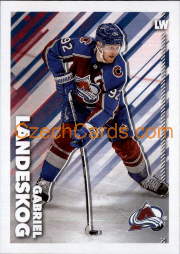 Gabriel Landeskog 2022-23 Topps NHL sticker #126