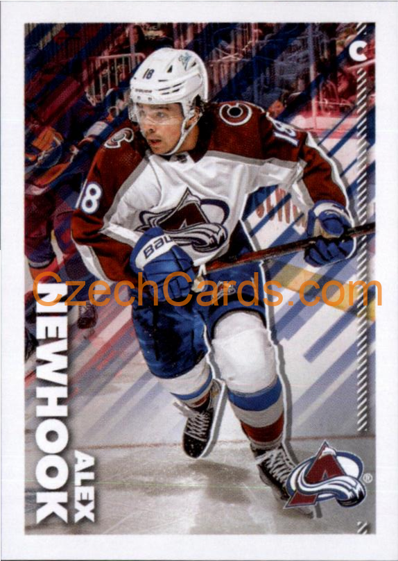 Alex Newhook 2022-23 Topps NHL sticker #128
