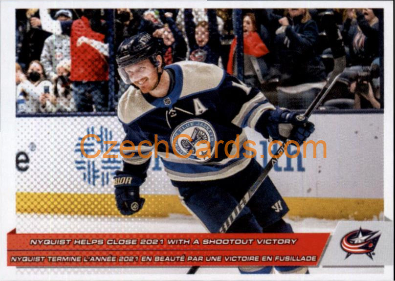 Team Highlight Columbus Blue Jackets 2022-23 Topps NHL sticker #138