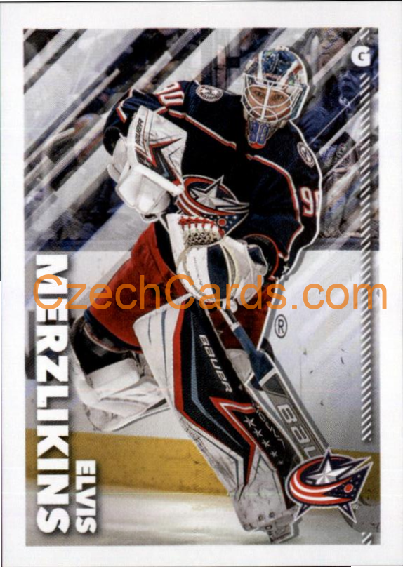 Elvis Merzlikins 2022-23 Topps NHL sticker #149