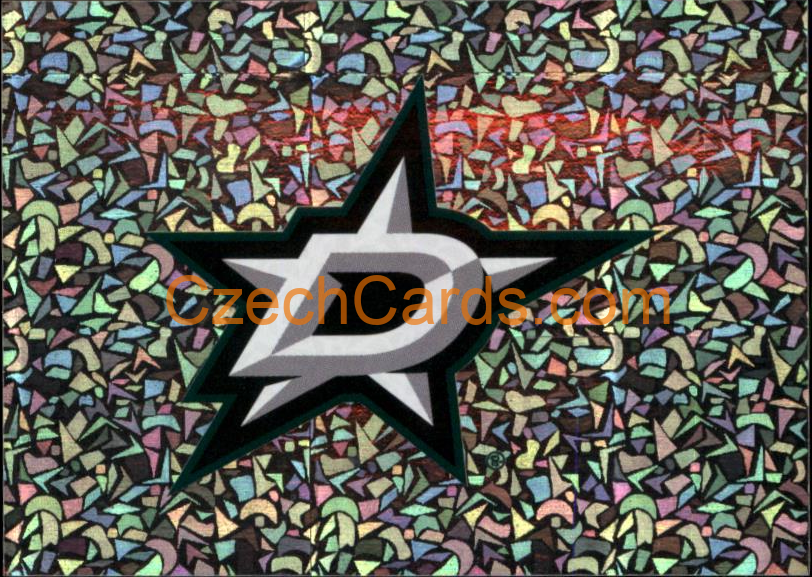 Team Logo Dallas Stars 2022-23 Topps NHL sticker foil #154