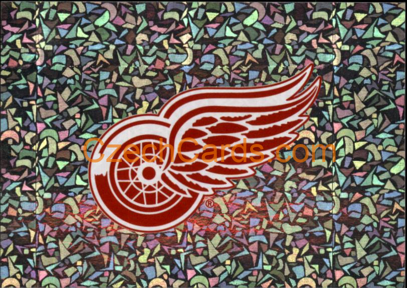 Team Logo Detroit Red Wings 2022-23 Topps NHL sticker foil #171