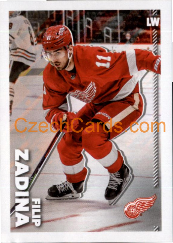 Filip Zadina 2022-23 Topps NHL sticker #182